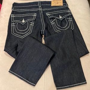 Mens True Religion Slim Natural BIG T w/Flap size 32